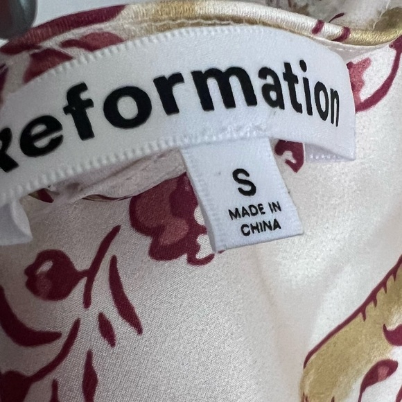 Reformation Milania Silk Dress - Picture 9 of 9